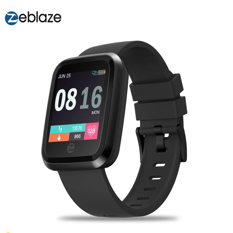 Смарт часы Zeblaze Crystal 2 с монитором для мужчин круглосуточное отслеживание