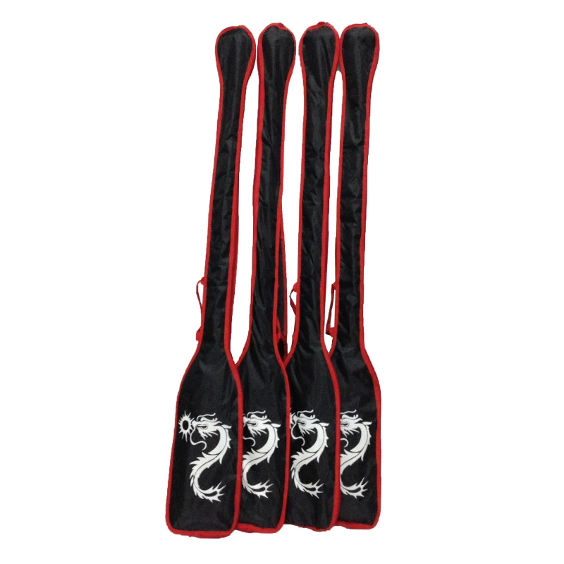 Black waterproof dragon boat paddle bag portable racing boat paddle cover
