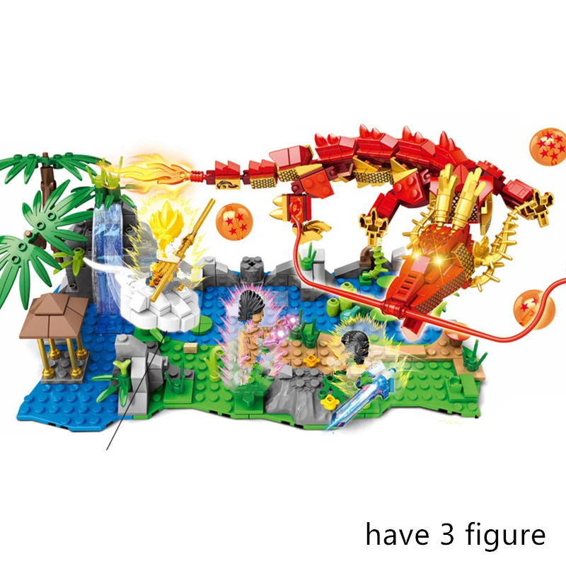 

Dragon Ball Z strongest battle uub Shenron SAIYAN SUN GOKU Jiren Grey Super Heros Building Blocks Sets Kids Kits Creator ideas