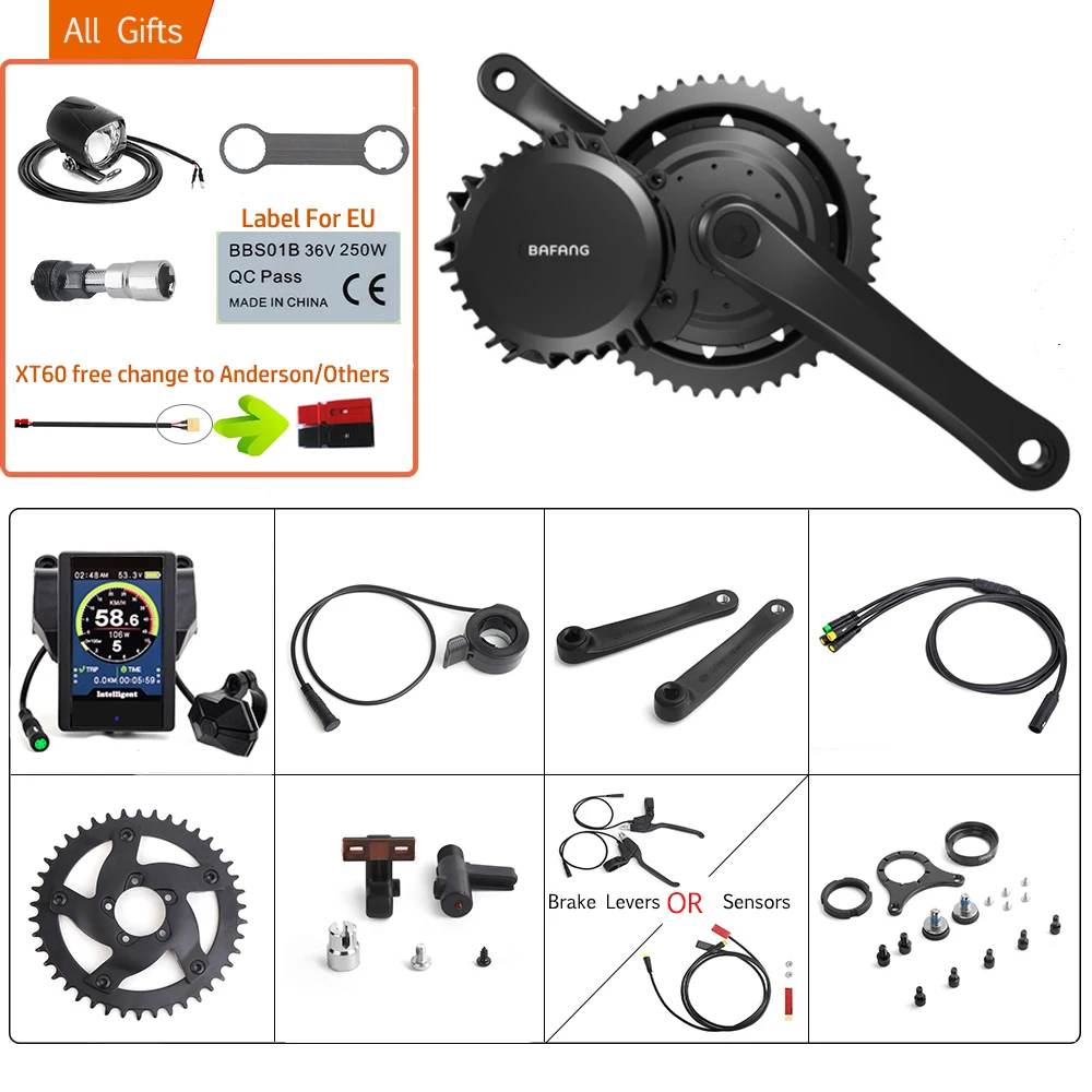 E Sepeda Bafang BBSHD 48V 1000W BB 100MM 40T 42T 44T 46T mid Drive Sepeda  Listrik Kit Konversi 8FUN E BIKE Mesin Yang Kuat|Motor Sepeda Listrik| -  AliExpress