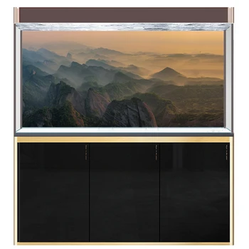 

[JR-0031] Fish Tank Background HD Natural Series Aquarium Sticker Mural Decoration Painting Pattern Size Can Be Customized