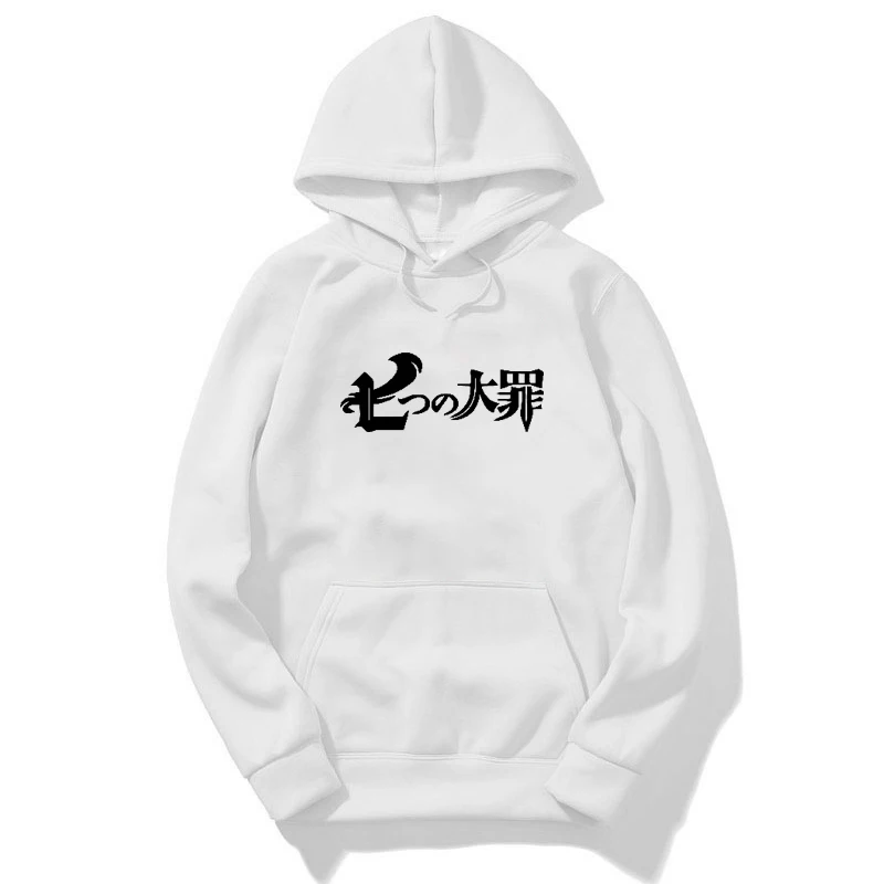 Men Women Kids The Seven Deadly Sins Hoodie Boys Girls Children Teens Couple Velvet Cotton Hoodies Sweatshirts Tops Pullover
