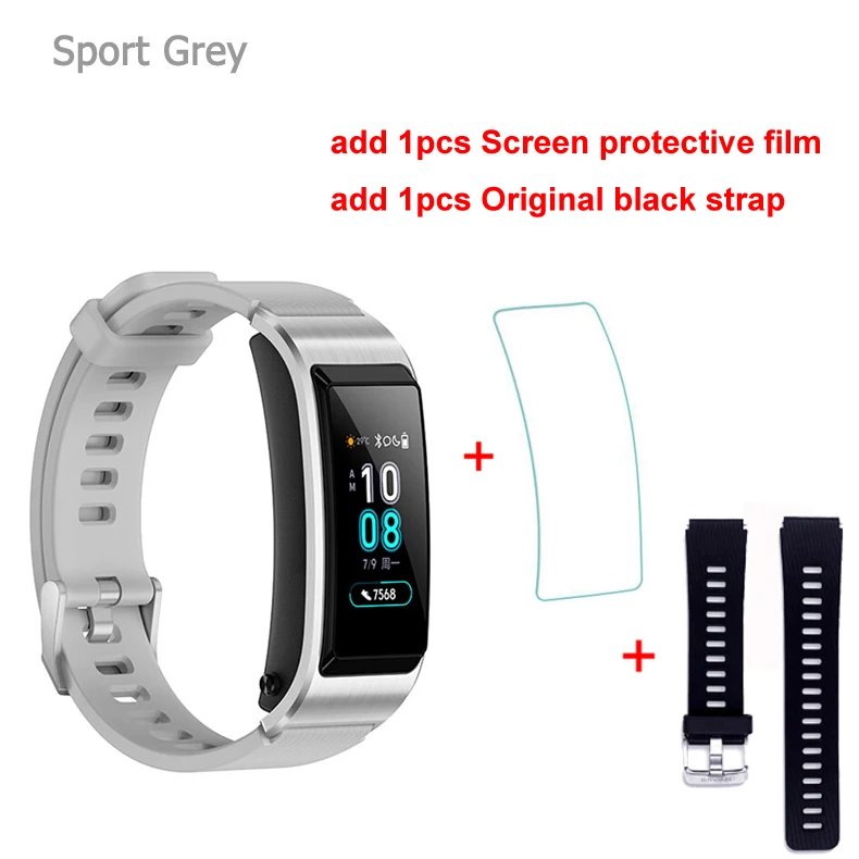 Original Huawei TalkBand B5 Talk Band B5 Bluetooth Smart Bracelet Sports Wristbands Touch AMOLED Screen Call Earphone Band 