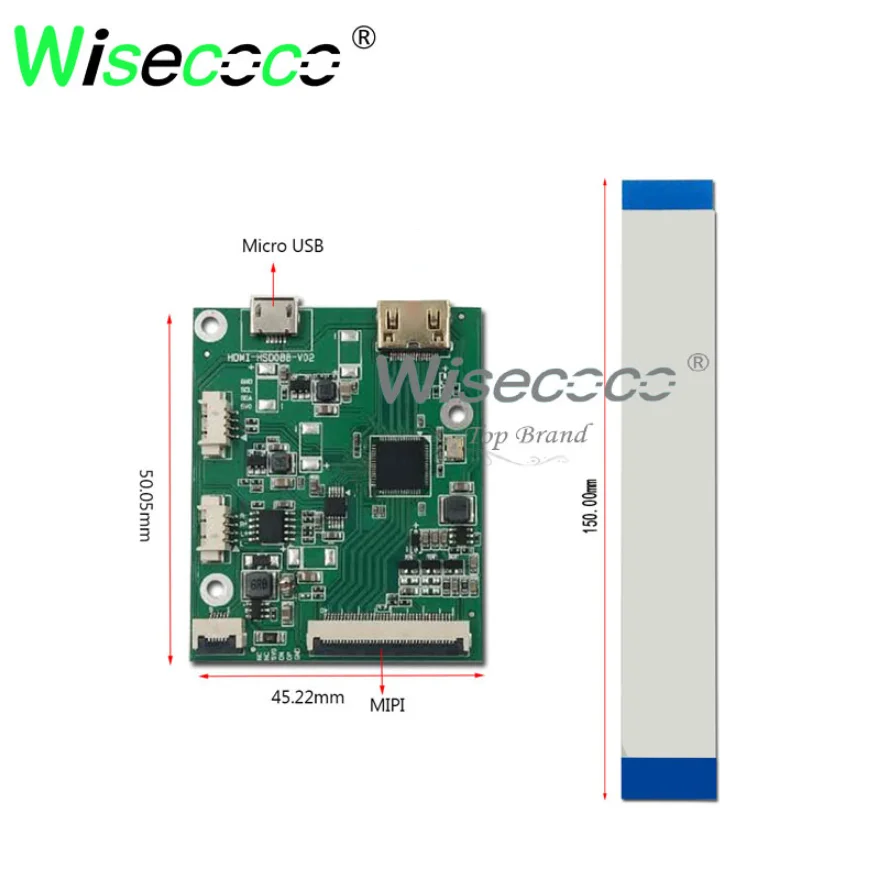 Raspberry pi Aida64 Display 8.8 Polegada 1920x480 Ips Tela Lcd Automotivo Micro Usb 60hz Placa de Motorista Painéis e LCDs p/ tablet - Imagem 6
