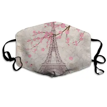 

Breathable Face Cover Mask - Washable Dust-Proof Mouth Masks for Skiing/Cycling/Outdoor - Adjustable Ear Loop Mask for Girls