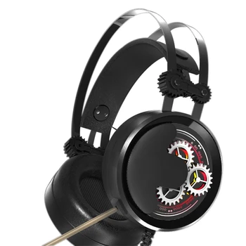 

Gaming Headset, X9 Computer Game Usb Headset, Volume Control and Led Breathing Light for Pc, Pc, Laptop, Mac