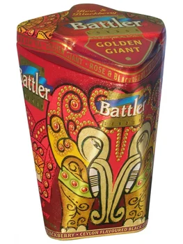 

Tea Battler "Golden Giant", Black leaf tea FBOP with additives, black currant and rose, 100 gr