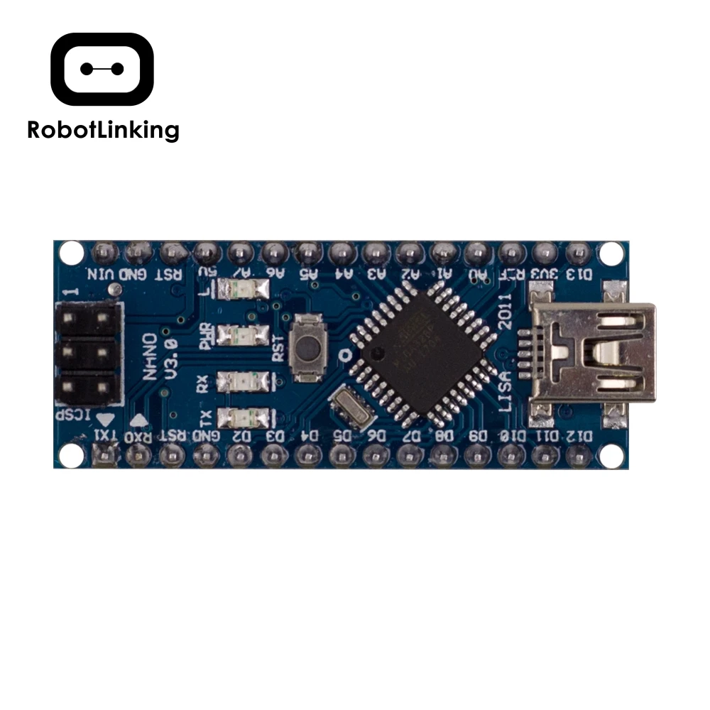 Мини-usb Nano V3.0 ATMEGA328P модуль CH340G 5V 16M плата микроконтроллера для Arduino nano