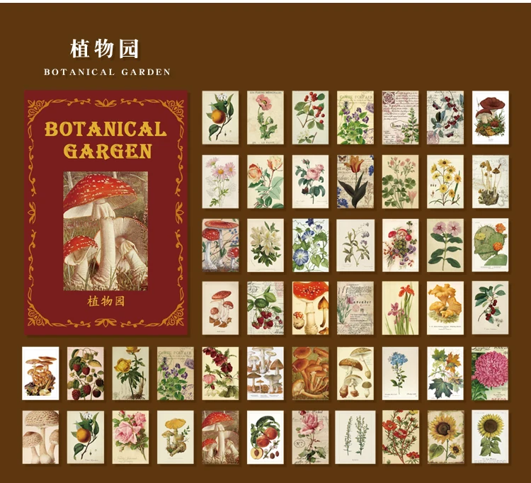 Yoofun 50pcs/pack Vintage shanggu Translucent Material Paper Litmus Paper Plant Flowers for Bullet Journaling Scrapbooking Deco Yoofun 50pcs/pack Vintage shanggu Translucent Material Paper Litmus Paper Plant Flowers for Bullet Journaling Scrapbooking Deco