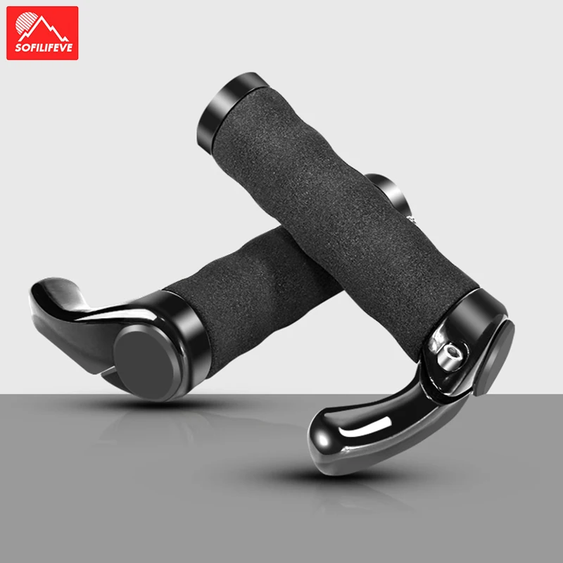 

1pair BMX MTB Road Bike Handlebar Grips Sponge Soft Bicycle Handlebar Grips Bar End Handle Bar Mountain Bike Grips Bicycle Parts
