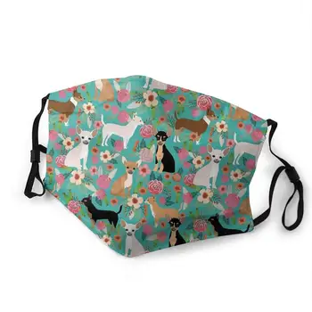 

LAURA FERGUSON Half Face Mask with Filter Unisex Tactical Winter Face Cover for Skiing Printing and Dogs (11)