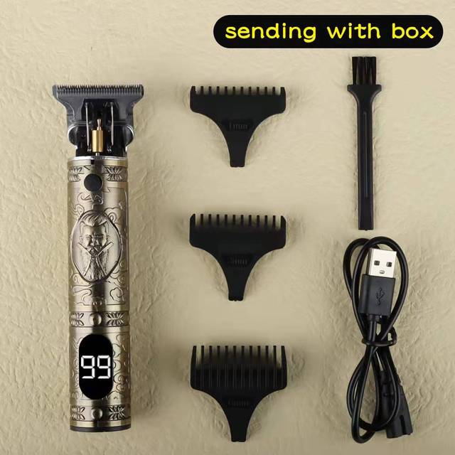Electric Hair Clipper Hair Trimmer For Men Rechargeable Electric Shaver Beard Barber Hair Cutting Machine For Men Hair Cut