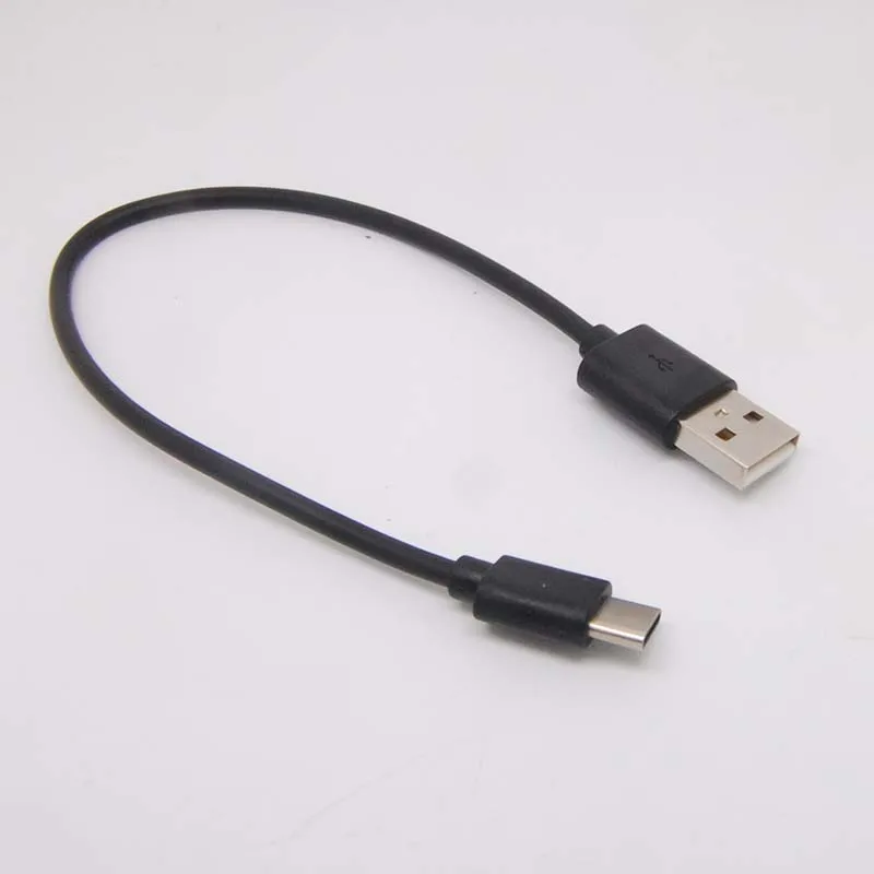 Короткий USB 3 1 кабель Type C конвертер адаптер внешний аккумулятор для телефона