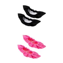 1 пара черный+ 1 пара розовый унисекс махровая защита для лопастей Чехлы для ледовых коньков