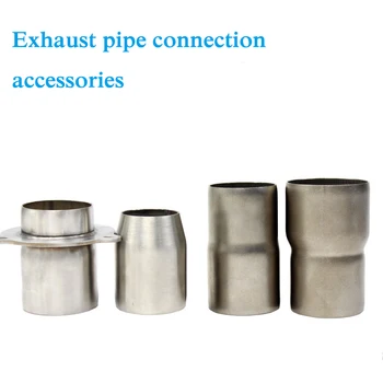 

Universal motorcycle exhaust pipe adapter 60mm to 51mm caliber triangle welding port 51mm to 51mm and 38mm to 51mm