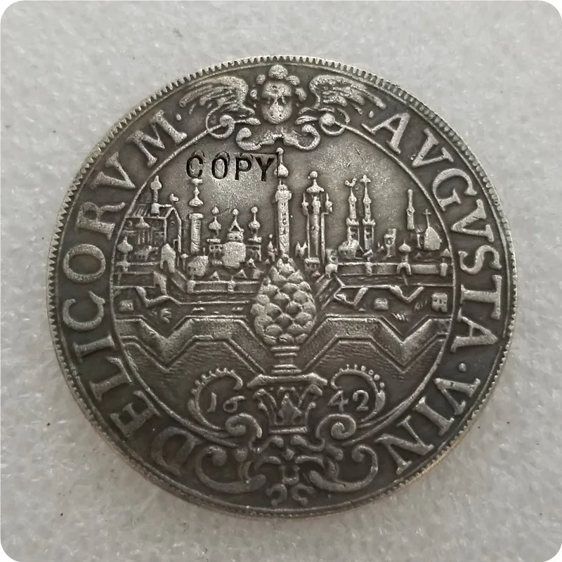 1641,1642, 1643,1645 Германия 2 Thaler COPY - Цвет: 1642