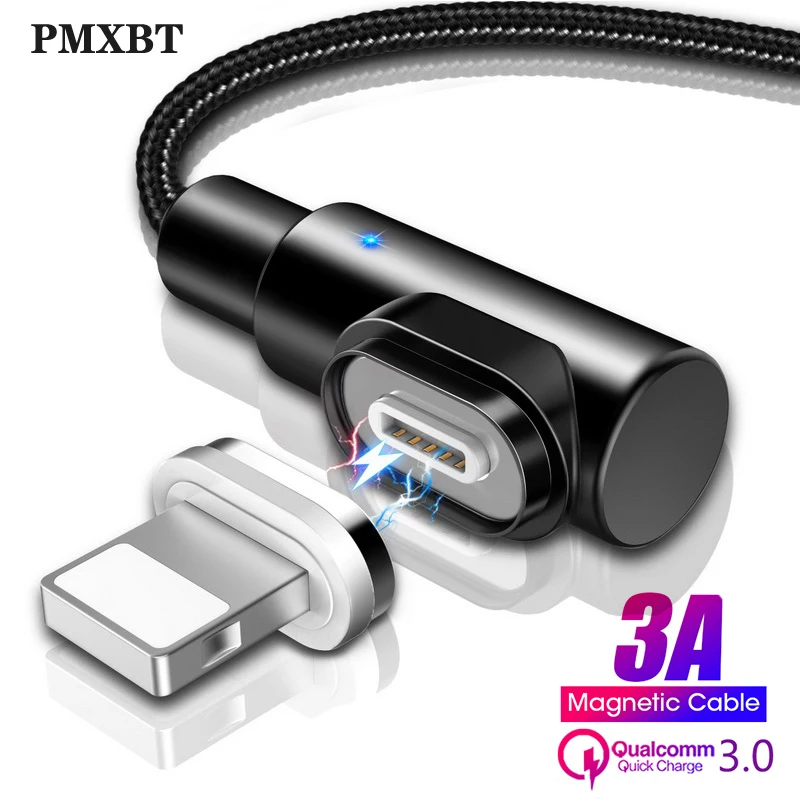 Магнитный usb кабель для Apple iphone XS Max XR 8 7 6s Plus + Металлические Магнитные кабели