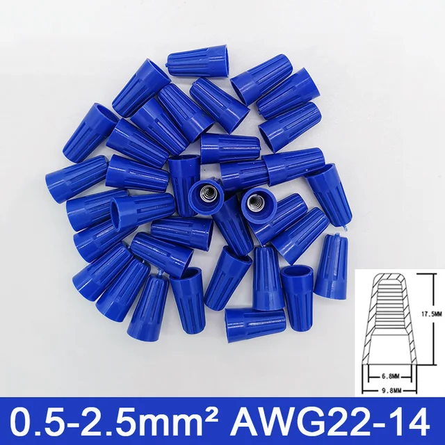 Quick Wire Connector Colorful Electrical Insulated Crimp Twist Terminal Cable Accessories Cable Splice Connectors Electronics Quick Disconnect 1ef722433d607dd9d2b8b7: China
