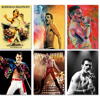 

5D DIY Diamond Painting Queen Band Freddie Mercury Diamond Embroidery Rhinestones Pictures Full Diamond Mosaic Decoration Gift