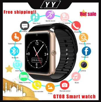 

Hot! YY Store A1 Smart Watch Sport Wristwatch Support 2G SIM TF Camera Smartwatch For Android Phone PK GT08 DZ09 Q18 Y1 V8