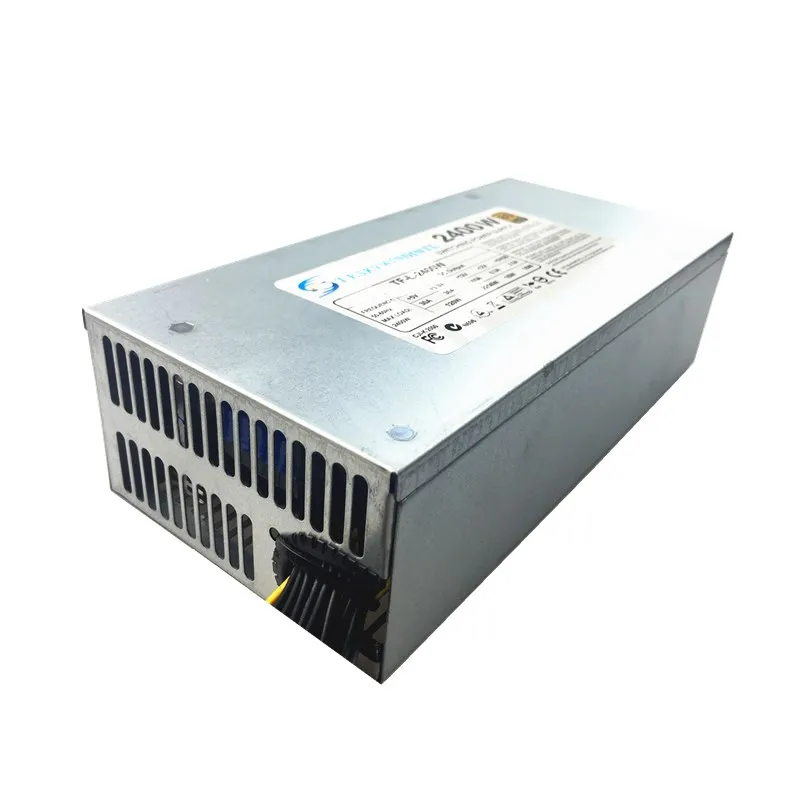 2400 Вт блок питания psu miner Zcash Miner 80 плюс для ant s9 Биткоин машины выключатель ПК|Блоки