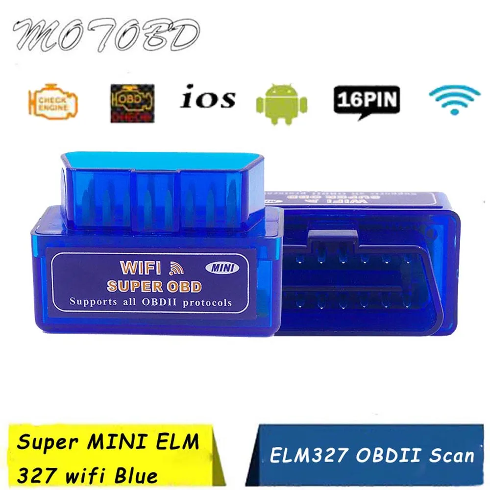 Elm-327 Obd2 Scanner Elm327 V1.5 Wifi OBD 2 Diagnostic For Car iOS OBDII ELM 327 v 1.5 Code Reader Tools | Автомобили и мотоциклы