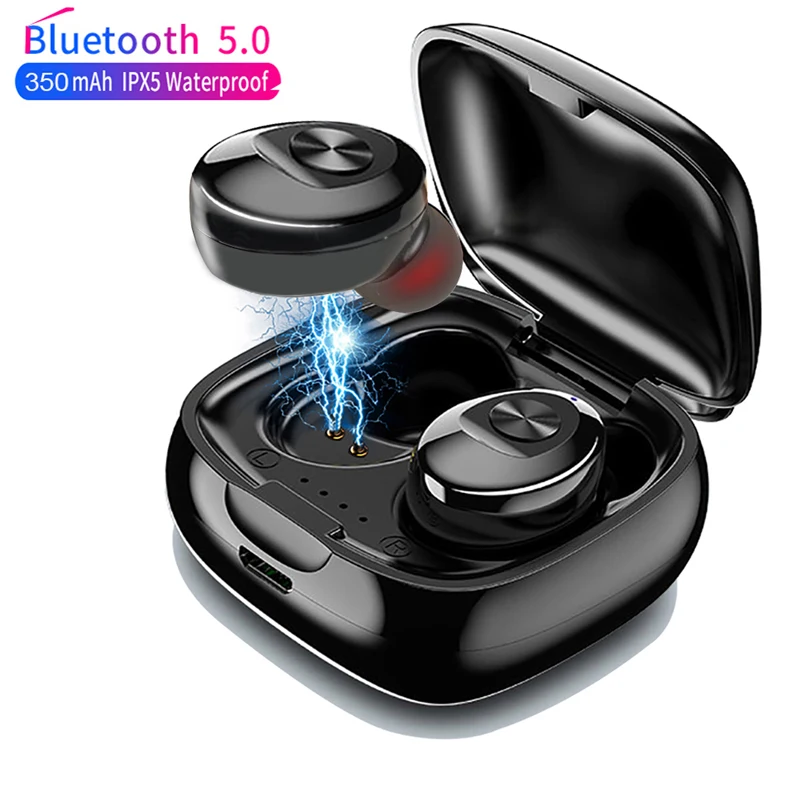 TWS-стереонаушники XG12 с поддержкой Bluetooth 5 0 и зарядным футляром | Электроника