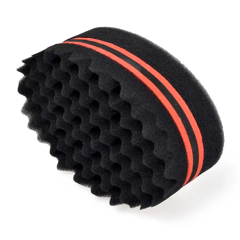 Arsty 2 4pcs Stripes Magic Twist Hair Brush Sponge Curl Sponge Brush
