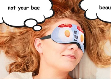 Zohra New Style Marijuana Leaf Cute Cartoon Plush Breathable Eye Patch Sleep Eye Patch Shade Protection Eye Patch Wholesale