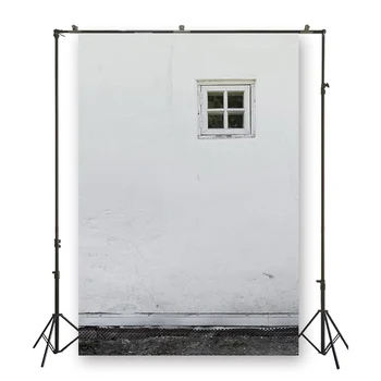 

HUAYI white wall and small window photography backdrop Girl Boy Portrait Photo shoot Studio Props Video Drape WallpaperD-6035
