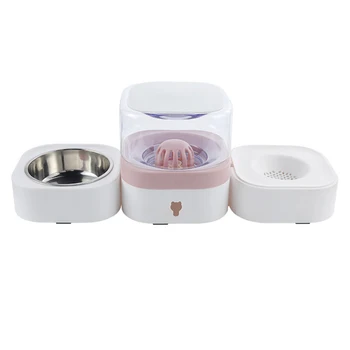 

Automatic Circulation Home PP Ultra Quiet Drinking Detachable Fountain Storage Cat Feeder Bowl Easy Clean Pet Water Dispenser