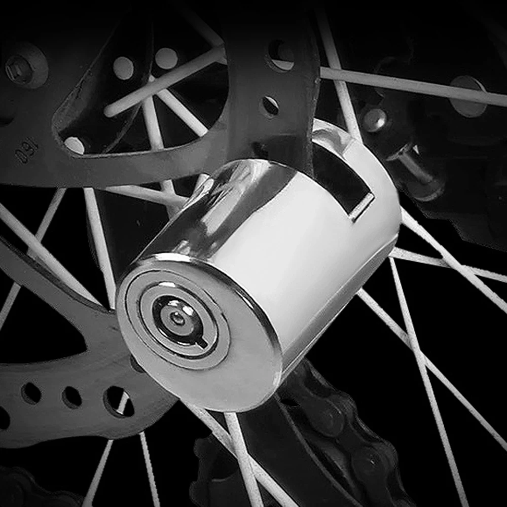 

5.5mm Pin Motorbike/MTB Bicycle Moto Scooter Motorcycle Rotor Brakes Padlock Disc Lock Theft Pretection Brake Lock