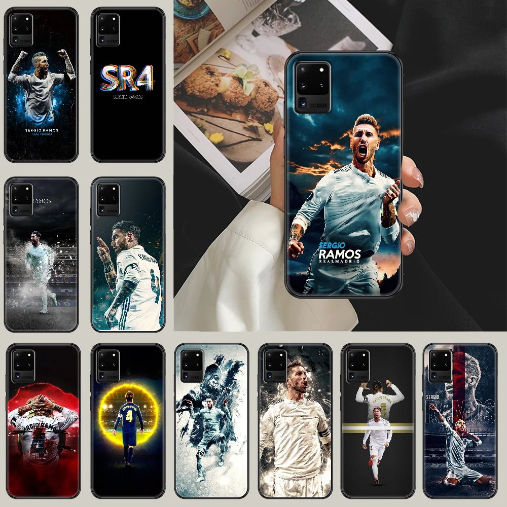 Серхио Рамос чехол для телефона Samsung Galaxy Note 4 8 9 10 20 S8 S9 S10 S10E S20 плюс UITRA Ультра
