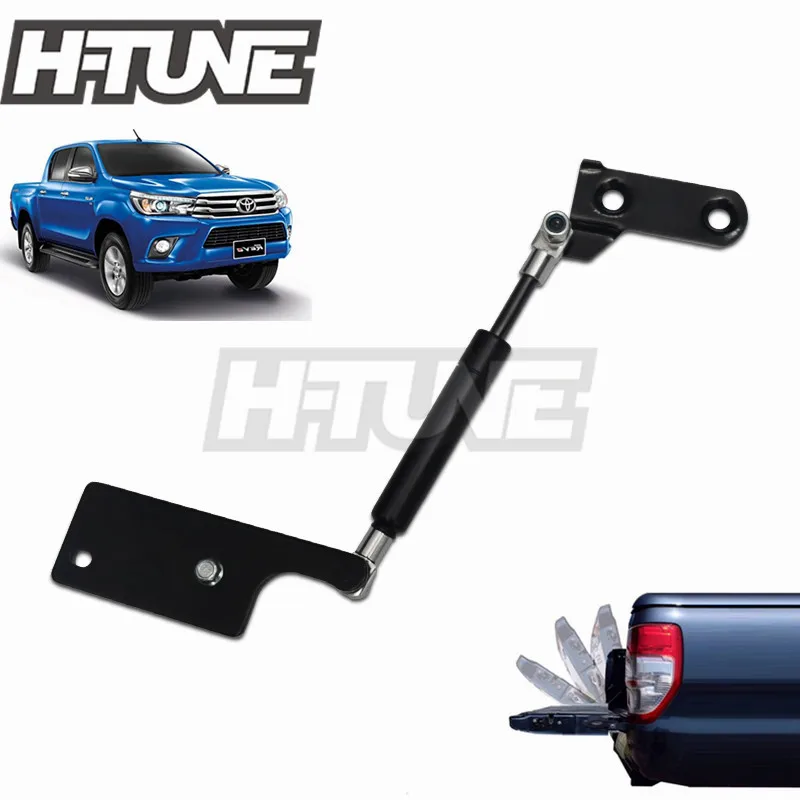 Slow Down Compress Function bar Kanuoc Tailgate Assist Lift Struts Shock for Toyota Hilux Revo M70 M80 2015 2016 