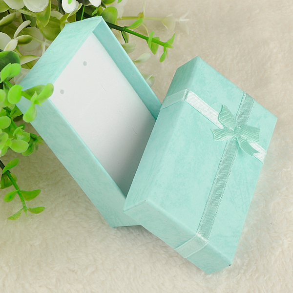 Colorful Jewery Organizer Rings 4x4x3/8.5x2.5cm Storage Cute Earrings Small Gift Wedding Birthday Party packaging Box