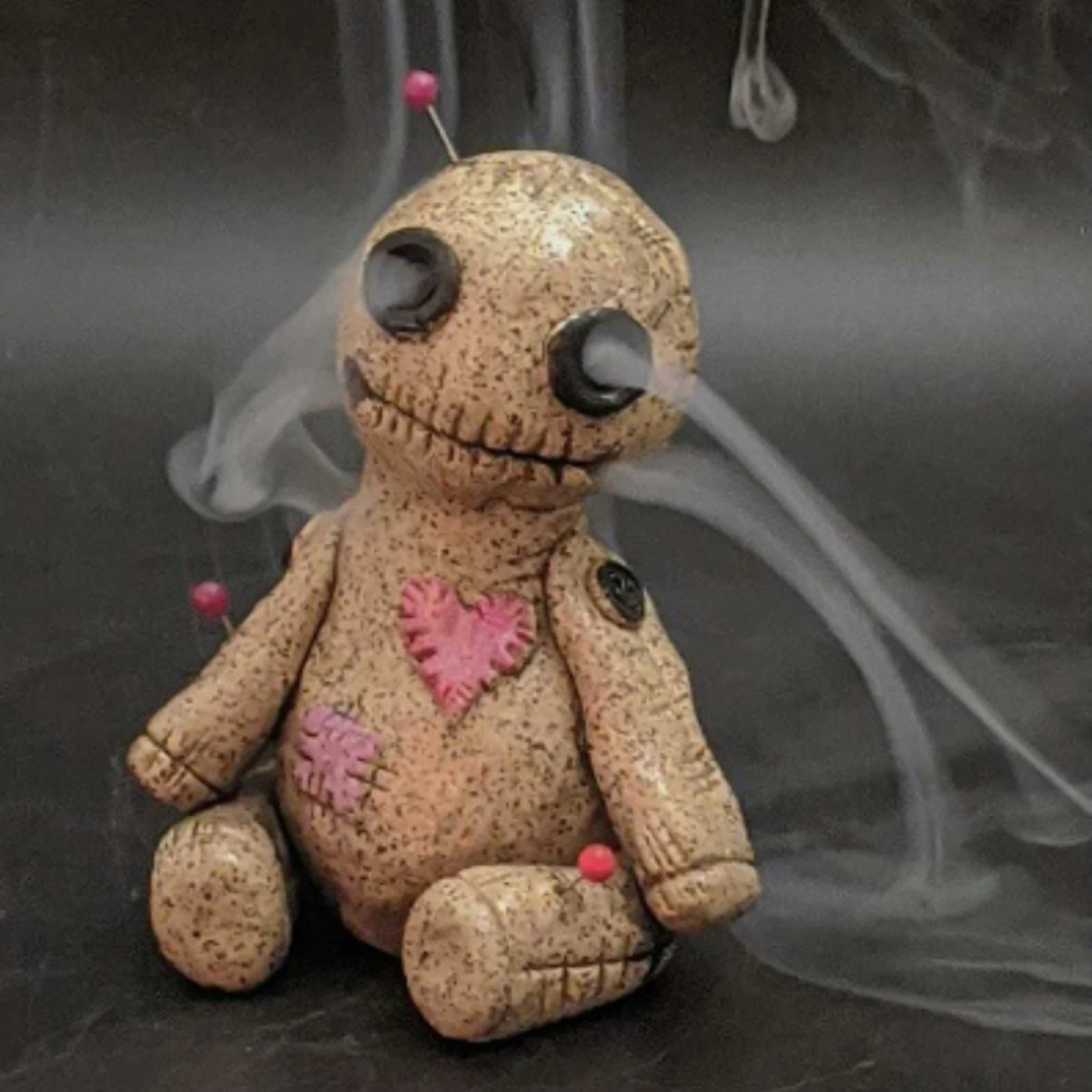 Кукла Voodoo горелка для благовоний настольный полимерный орнамент украшения