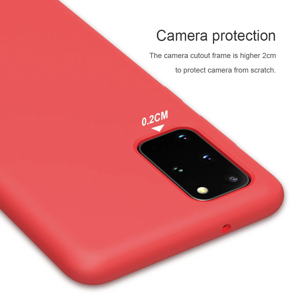 for Samsung S20 Ultra Case NILLKIN Liquid Smooth Silicone Case For Samsung Galaxy S20+ / S20 Ultra 5G Cover Protective Bags for Samsung S20 Ultra Case NILLKIN Liquid Smooth Silicone Case For Samsung Galaxy S20+ / S20 Ultra 5G Cover Protective Bags