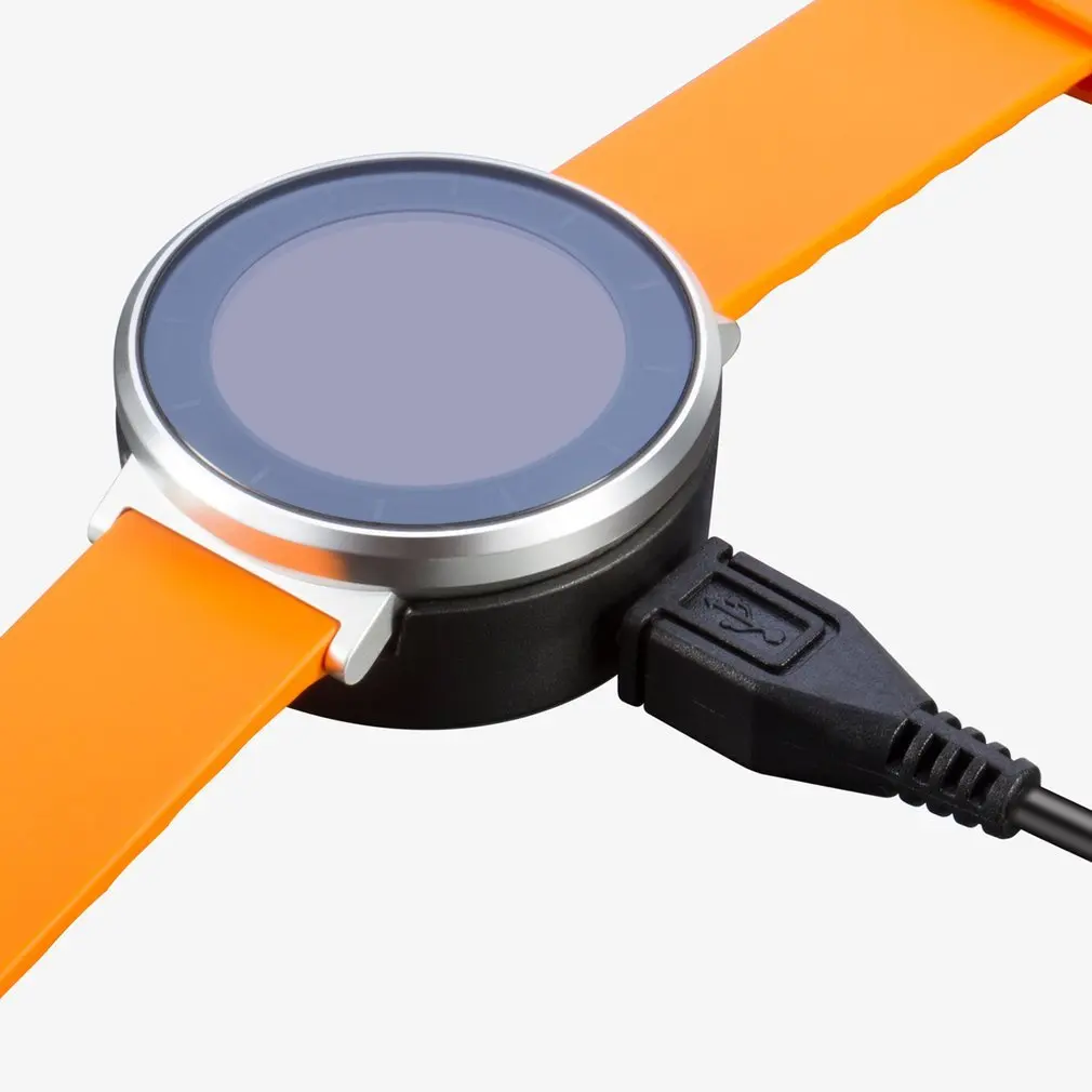 Portable Watch Charger Cradle Charger Strong Magnetic Suction USB Charging Dock Base for Huawei Fit(Honor S1) Smart Watch