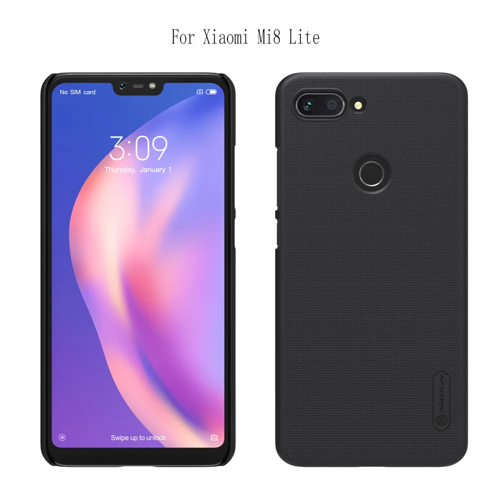 Чехол для xiaomi mi 8 Lite жесткий пластиковый чехол-накладка 9/mi 9se/mi9 lite/mi9T/mi9 Pro 5G Nillkin |