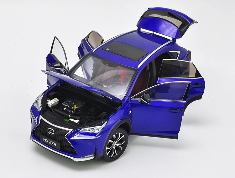 1:18 Lexus NX NX200T сплав модель автомобиля статические металлические модельные автомобили оригинальная коробка для подарков коллекция