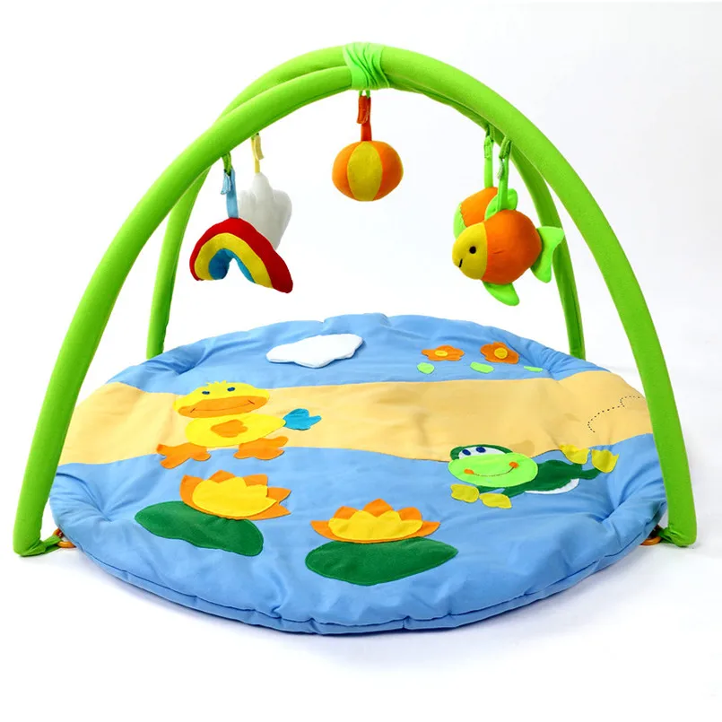 Duckling Мягкий детский коврик для ребенка развивающие игрушки спиелмат детский меховой коврик детский игровой коврик для новорожденного спортзала Игрушки для раннего обучения - Цвет: Duckling
