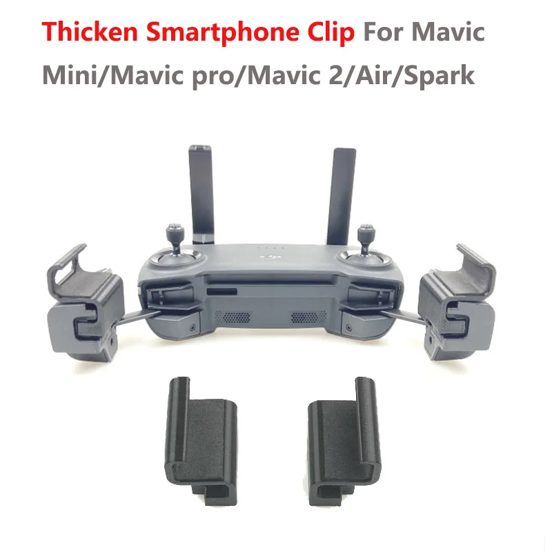 Best WHA Remote control Handle Bracket Smartphone Clip Holder for Dji mavic pro/ Air/Spark/Mavic 2/ Mavic mini Drone Accessories 