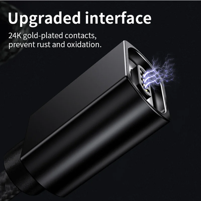 Олаф Магнитный Usb кабель для зарядки Micro Usb шнур для мобильного телефона huawei Быстрая зарядка usb type C кабель магнит зарядное устройство провод шнур