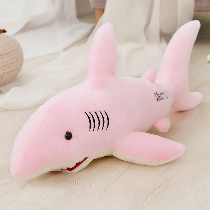 Lovely Jaw Plush Baby Toy Stuffed Animal Doll Shark Wedding Gift 17.7 