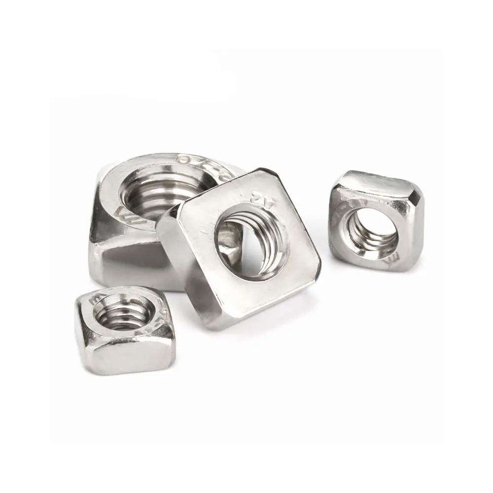 Platz Muttern Metric Grob Gewinde Mutter DIN557 GB39 304 Edelstahl 