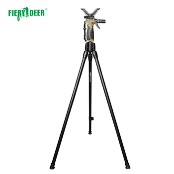 

NEW FieryDeer DX-004Gen4 155cm trigger Twopod camera scopes binoculars hunting stick shooting sticks