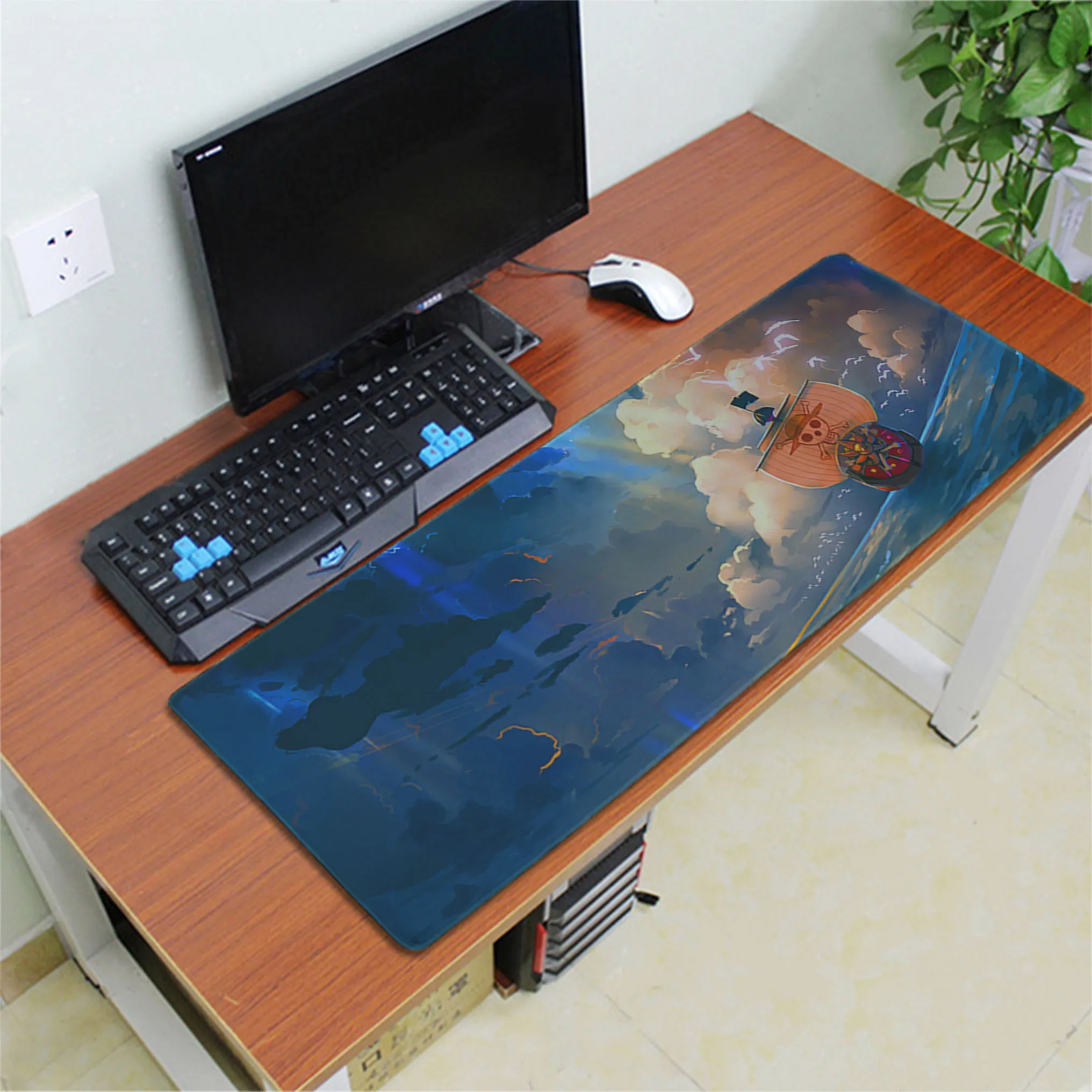 Lock Edge 40X90cm Коврик для мыши Chopper padmouse 900x300x2 мм, большой коврик для компьютерной мыши notbook, цельный игровой коврик для мыши, геймерский коврик для мыши с клавиатурой - Color: Lock Edge 40X90cm