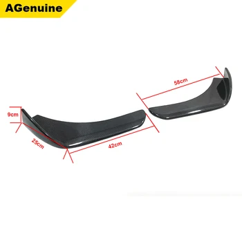 

High polished General use full 3K carboon fiber material front spoiler aprons front end lip front bumper splitters for all cars