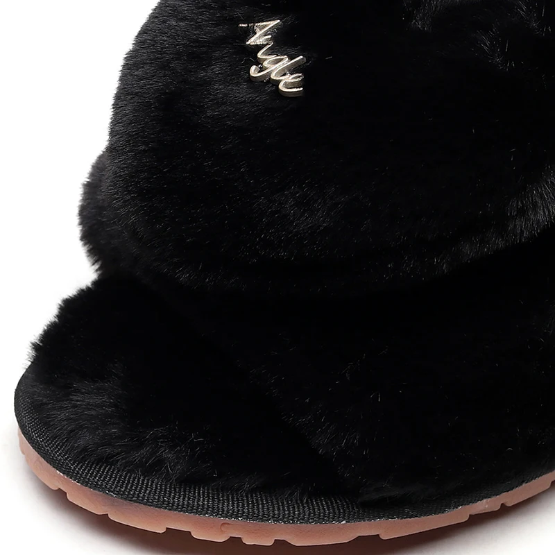 SWQZVT 2020 Women house slippers shoes open toe bedroom floor slippers for women love non-slip pink indoor winter shoes ladies (19)