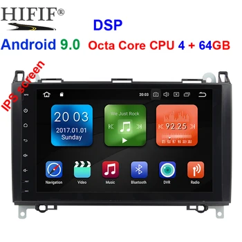 

IPS Car Multimedia Player GPS Android 9.0 DSP 2 Din DVD Automotivo For Mercedes/Benz/Sprinter/Viano/Vito/B-class/B200/B180 Radio